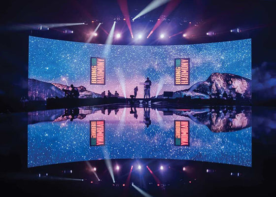 ইন্ডোর ফিল্মিং ওয়াল 3D ইমারসিভ স্ক্রিন, HD 3840Hz LED ভিডিও ওয়াল