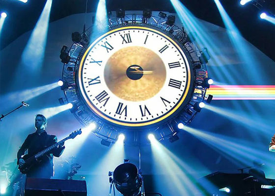 P1.875 P1.538 P2 রাউন্ড LED ডিসপ্লে, 750cd/m2 LED বিজ্ঞাপন প্রদর্শন