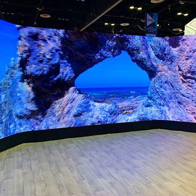 বাস্তবতা P1.87 480x480mm ইমারসিভ LED ডিসপ্লে 3840Hz রিফ্রেশ রেট