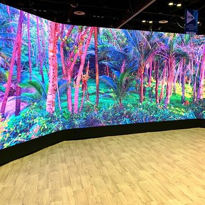 বাস্তবতা P1.87 480x480mm ইমারসিভ LED ডিসপ্লে 3840Hz রিফ্রেশ রেট