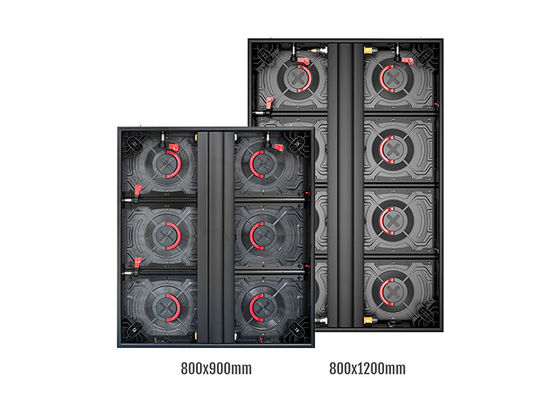 আউটডোর P10mm ফিক্সড ইন্সটলেশন 800x1200mm ওয়াটারপ্রুফ অ্যালুমিনিয়াম ক্যাবিনেট LED ডিসপ্লে বাইরের রাস্তার LED ডিসপ্লের জন্য