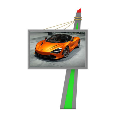 P6 কাস্টমাইজড উচ্চ উজ্জ্বলতা IP65 জলরোধী ইস্পাত ডিজিটাল স্ক্রিন বহিরঙ্গন নেতৃত্বাধীন বিলবোর্ড