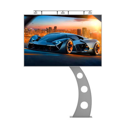 IP65 জলরোধী p6 8000nits ইস্পাত বিজ্ঞাপন ডিজিটাল স্ক্রিন বহিরঙ্গন নেতৃত্বাধীন বিলবোর্ড