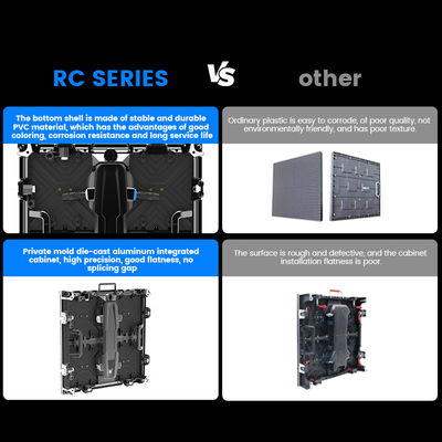 7680Hz P2.976 স্টেজ গির্জা কনসার্ট ইভেন্টের জন্য ওয়াল ভিডিও ডিসপ্লে প্যান্টালা ইনডোর আউটডোর ভাড়া LED স্ক্রিন ভাড়া