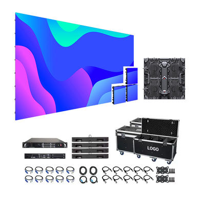 P3.91 স্টেজ ভাড়া LED ডিসপ্লে 50/60Hz ফ্রেম পরিবর্তন ফ্রিকোয়েন্সি এবং ge 800cd/m2 উজ্জ্বলতা