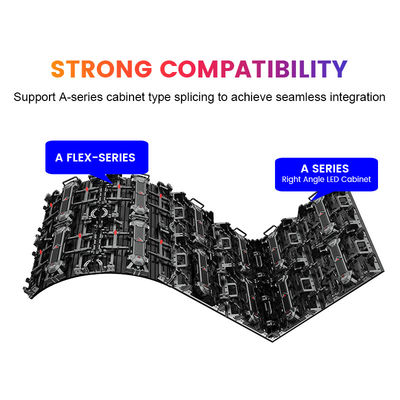 3840hz P2.976 P3.91 P4.81 ওয়াল ভিডিও স্টেজ ভাড়া LED স্ক্রিন প্রদর্শন