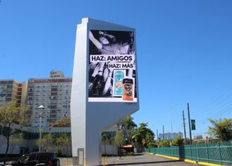 আইপি 67 পি 16 আউটডোর ফুল কালার এলইডি ডিসপ্লে রোড সাইড হাই কনট্রাস্ট এনার্জি সেভিংয়ের সাথে