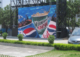 P6 5500cd / M2 280W বহিরঙ্গন পূর্ণ রঙ LED ডিসপ্লে 192 * 192 মিমি