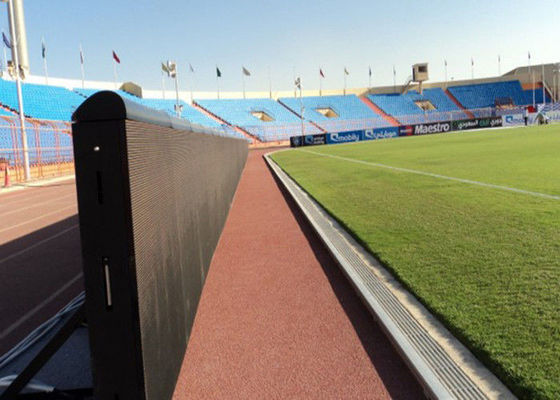 বৈদ্যুতিন আউটডোর LED বিলবোর্ড ফুটবল পরিধি এলইডি স্ক্রিন প্রোগ্রামেবল