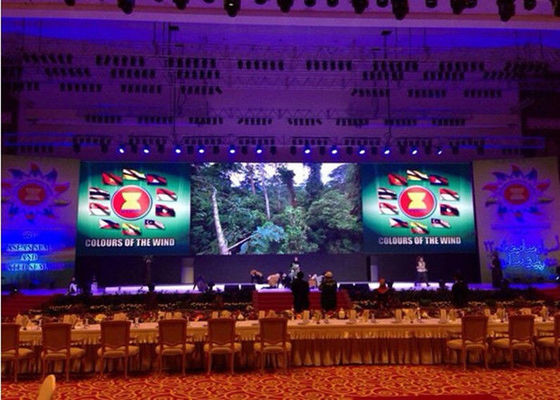 ডুয়াল বিদ্যুৎ সরবরাহ সহ শপিং মল ইনডোর ফুল কালার এলইডি ডিসপ্লে ওয়াল পি 10