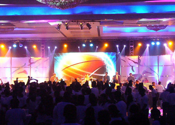 P3.9 পি 4.8 বড় ভিডিও ওয়াল কনসার্টের জন্য টিভি স্টেশন ওয়াল এর নেতৃত্বাধীন এইচডি স্ক্রিন প্রদর্শন করে