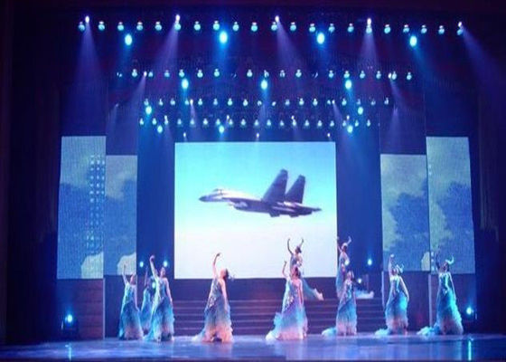 ডিস্কো ক্লাব সজ্জা জন্য উচ্চ উজ্জ্বলতা LED স্টেজ স্ক্রিন P12.5 সম্পূর্ণ রঙ