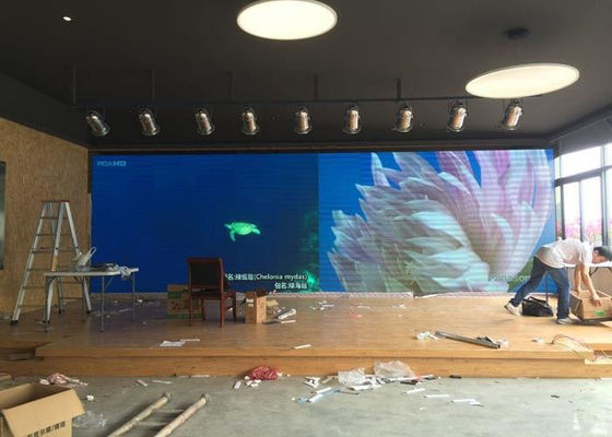 এসএমডি পি 5 ফ্রন্ট সার্ভিস এলইডি ডিসপ্লে ওয়াল 1R1G1B ফুল রঙ ইন্ডোর এলইডি ভিডিও স্ক্রিন