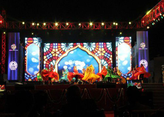 এসএমডি কার্টেন পি 4 ইনডোর ফুল কালার এলইডি ডিসপ্লে ওয়াটারপ্রুফ বিজ্ঞাপন ভিডিও ওয়াল