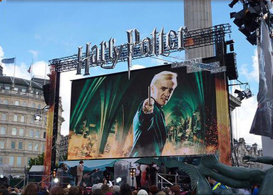 বাণিজ্যিক বিজ্ঞাপনের জন্য আল্ট্রা পাতলা এসএমডি ভাড়া LED পুরো রঙের পি 12 মিমি প্রদর্শন করে