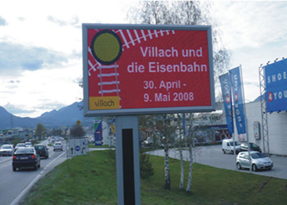 স্ট্যাটিক স্ক্যান ইজি ইনস্টল সহ সুপার ব্রাইট আউটডোর ফুল কালার LED ডিসপ্লে DIP346 P20