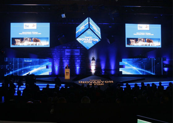 বাণিজ্যিক কেন্দ্রের জন্য ফুল কালার স্টেজ ভাড়া এলইডি ডিসপ্লে স্ক্রিন পি 2.5 মিমি