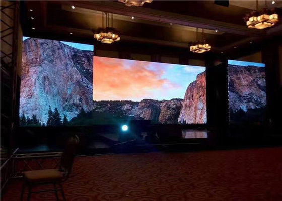 ইনডোর স্টেজ ব্যাকগ্রাউন্ড LED ডিসপ্লে স্ক্রিন P4.81 ন্যাশনস্টার এসএমডি 2121 1200রাতs