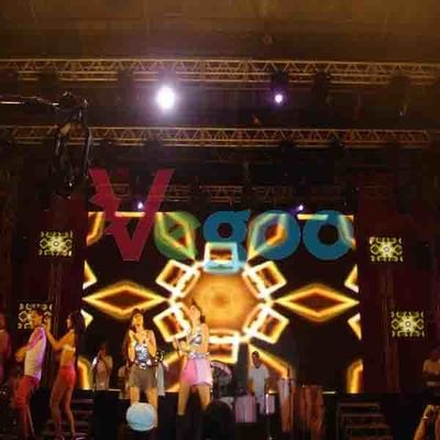 P4 IP31 400W ইনডোর ফুল কালার LED ডিসপ্লে 2000nits