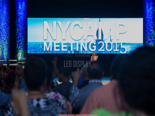 সর্বজনীন ইভেন্ট SMD2020 840nits ইনডোর ভাড়া LED ডিসপ্লে P3.91