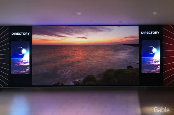 5500cd / m2 P10 ফুল রঙের নেতৃত্বে বিলবোর্ড 290W / m2 আয়রন স্টিলের মন্ত্রিসভা