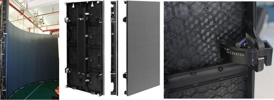 280W / M2 P3.91 1200nits ভাড়া LED ডিসপ্লে 500 * 1000 মিমি