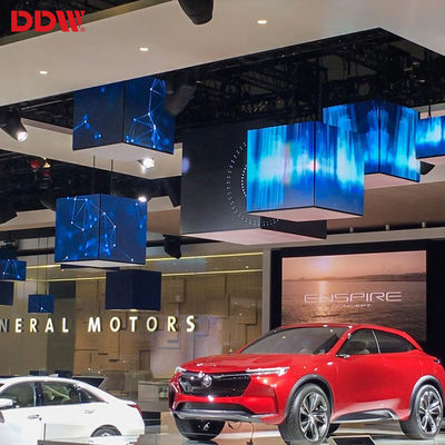 ইনডোর কাস্টম P2.5mm LED ম্যাজিক কিউব, ভিডিও স্ক্রীন LED কিউব ডিসপ্লে