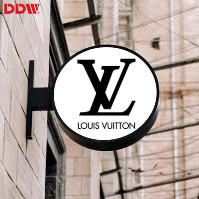 আউটডোর P4.68 রাউন্ড LED সাইন, সার্কুলার LED লোগো ডিসপ্লে