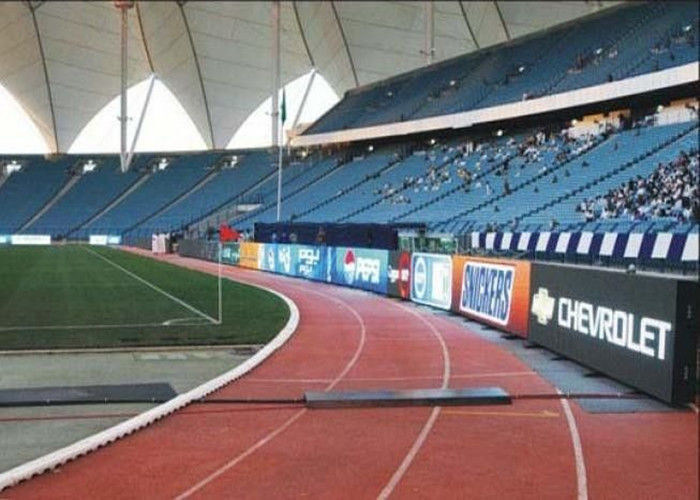 বিজোড় স্প্লিকিং আউটডোর এলইডি বিলবোর্ড পূর্ণ রঙ পি 8 এসএমডি স্টেডিয়াম বড় স্ক্রিন