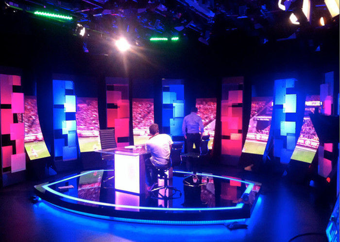 ফুল কালার পি 10 এইচডি এলইডি ভিডিও ওয়াল লাইটওয়েট নমনীয় এলইডি ভিডিও ডিসপ্লে আইপি 65