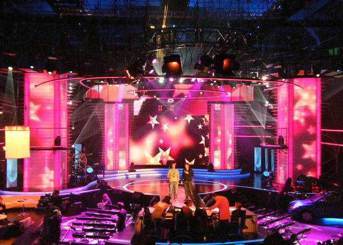 ফুল কালার ফ্লেক্সিবল এলইডি স্ক্রিন এলইডি স্টেজ কার্টেন স্ক্রিন 4 মিমি পিক্সেল এনার্জি সেভিং