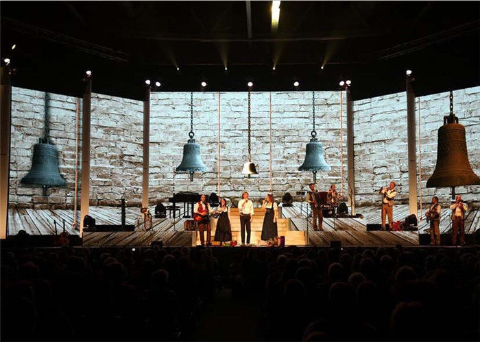 SMD2121 P3.91 পর্যায় এলইডি স্ক্রিন ইনডোর নেতৃত্বে বিজ্ঞাপন বোর্ড শক্তি সঞ্চয়